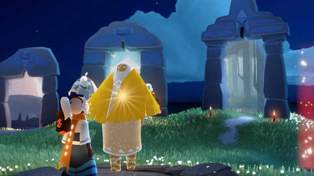 Дух для получения жёлтого плаща в Sky: Children of the Light