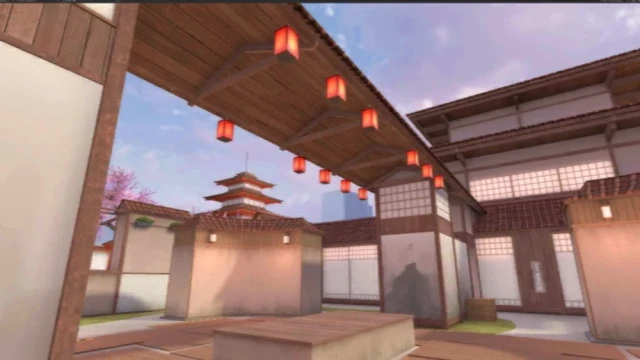 Центр карты Temple