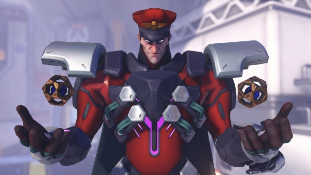 Облик М.Байсона из Street Fighter на Сигму из Overwatch