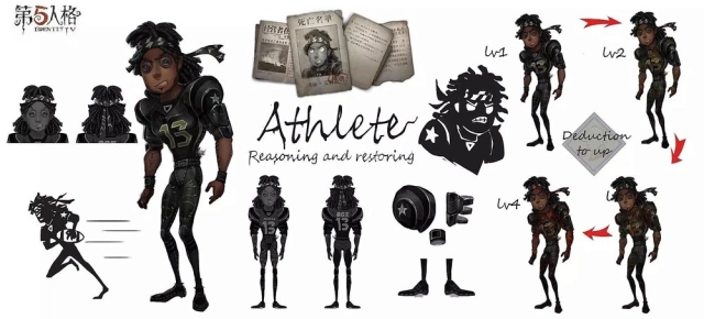 Концепт-арт Форварда в Identity V