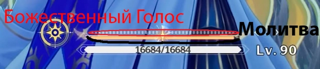 Шкала Форте Фиби: Божественный Голос (Divine Voice) и Молитва (Prayer)