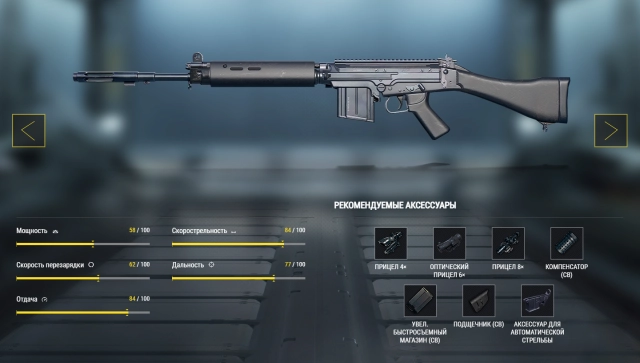 Марксманская винтовка SLR