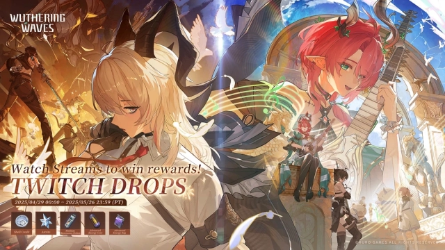 Twitch Drops на апрель-май в Wuthering Waves 2.3