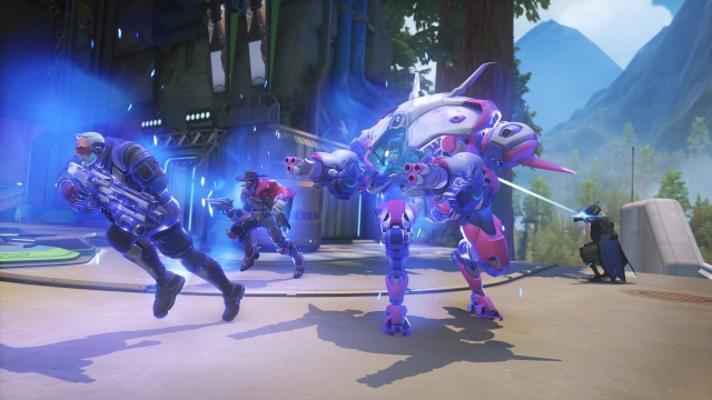 Солдат-76 в режиме «Стадион» Overwatch 2