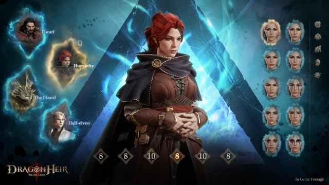 Создание персонажа в DragonHeir: Silent Gods
