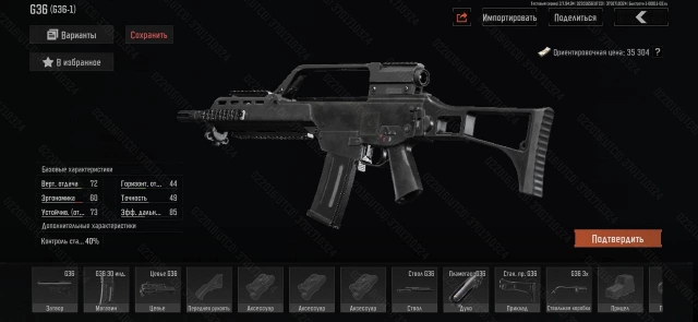 Колом — автомат G36