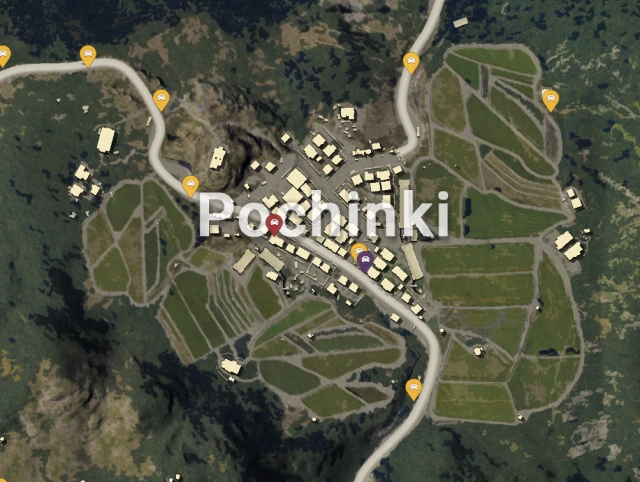 Город Pochinki