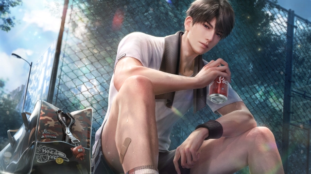 Калеб из игры Love and Deepspace