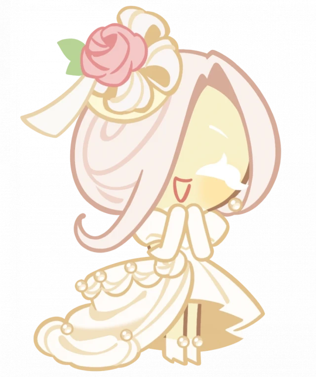 Wedding Cake Cookie смеётся