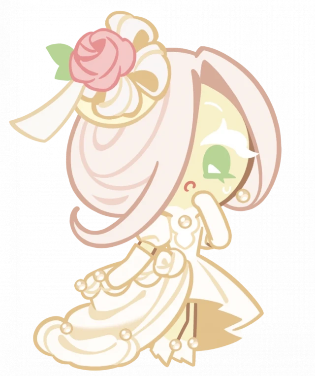 Wedding Cake Cookie удивлена