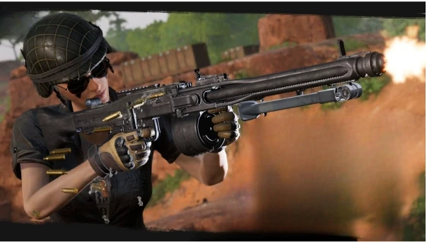 Лёгкий пулемёт в PUBG Mobile — ваш главный союзник на поле боя