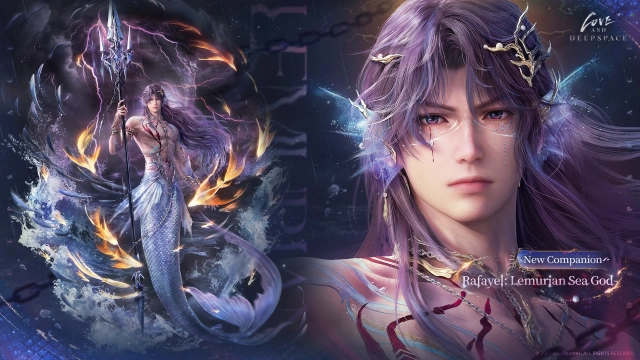 Компаньон Рафаэль Lemurian Sea God в Love and Deepspace