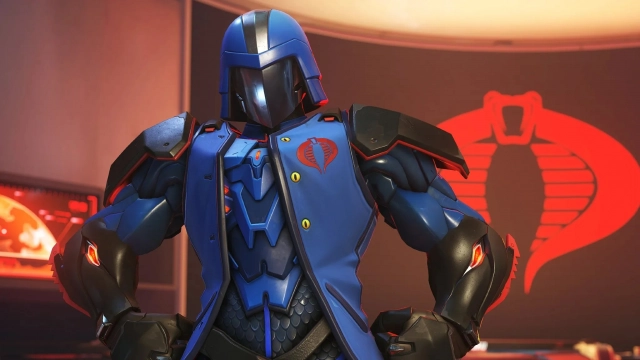 Скин Командир Кобры» для героя Жнец в игре Overwatch 2