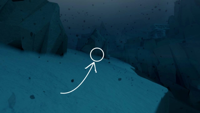 Путь до следующей скалы в Камнепаде в Sky: Children of the Light