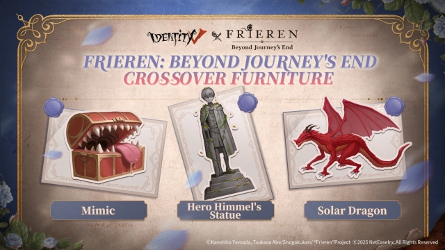 Мебель кроссовера Identity V x Frieren: Beyond The Journey’s End