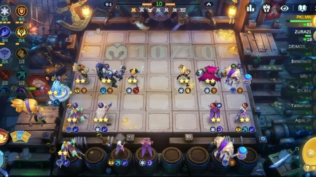 Геймплей в Magic Chess: Go Go