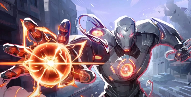 Герой Железный Человек в игре Marvel Rivals