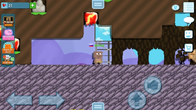 Управление в GrowTopia