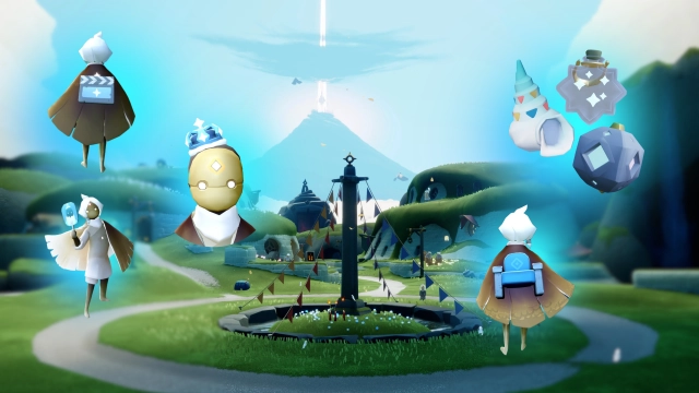 Косметика для покупки у духа в честь дня рождения Sky
