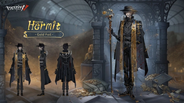 Концепт-арт скина Gold Foil в Identity V