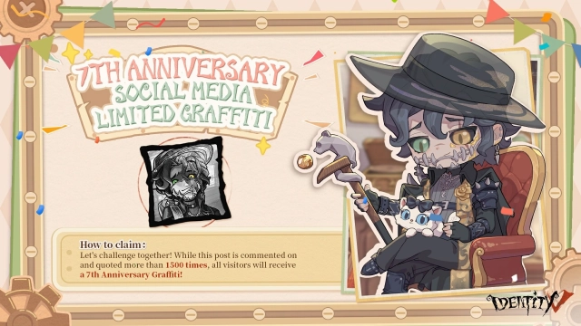 Граффити скина Gold Foil в Identity V