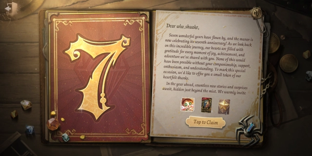 Thank You Letter в Identity V