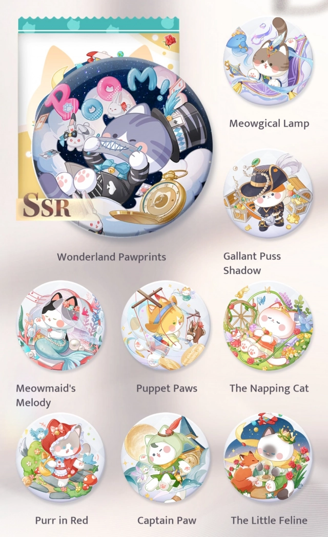 Meowtale значки