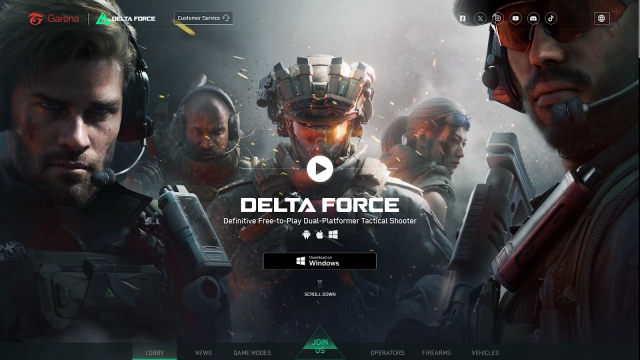 Скачать Delta Force с оцифиального сайта