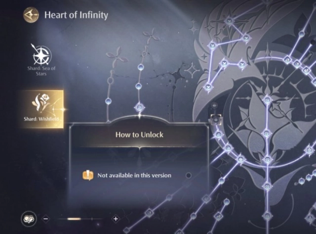 Закрытый слот в Heart of Infinity