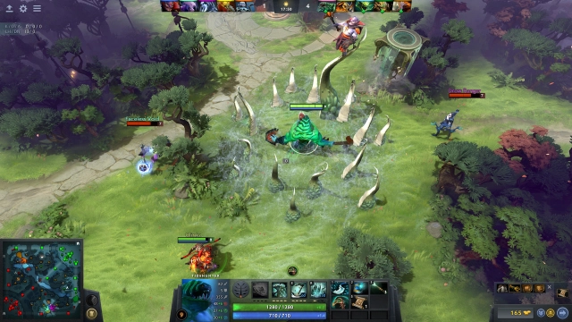 Геймплей Dota 2