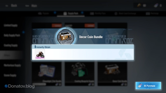 Punishing: Gray Raven — набор Decor Coin Bundle