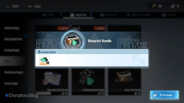 Punishing: Gray Raven — набор Blueprint Bundle