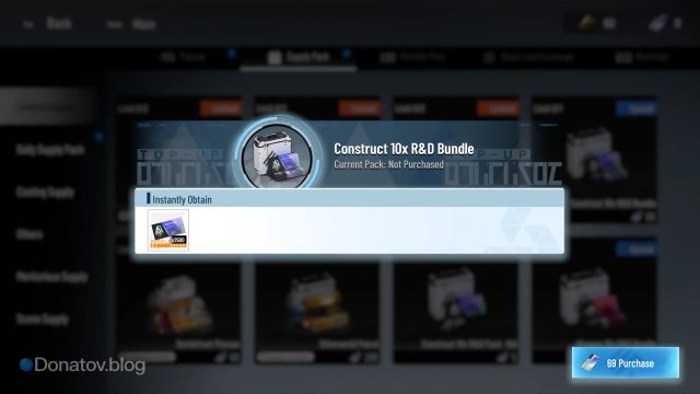 Punishing: Gray Raven — набор Construct 10x R&D Bundle