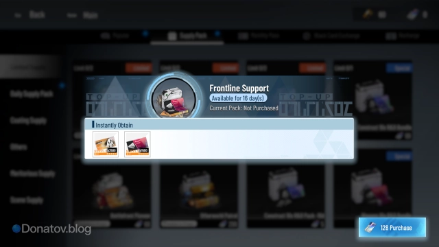 Punishing: Gray Raven — набор Frontline Support