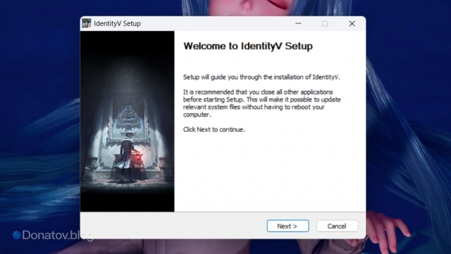 Identity V Setup
