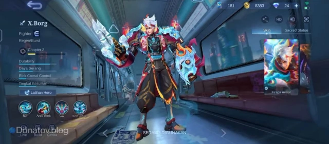 Икс.Борг Invoker’s Flame в лобби