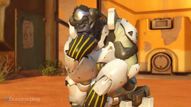 Уинстон в игре Overwatch