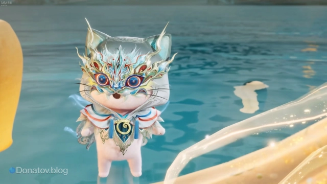 Накидка Момо: Loong в Infinity Nikki