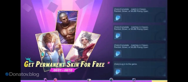 Событие первого этапа «Ярмарки желаний» в Mobile Legends: Bang Bang