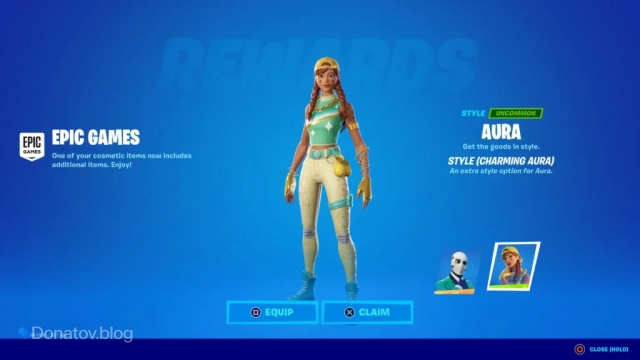 Аура из Fortnite