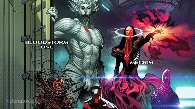 Внешний вид Bloodstorm One в комикс-вселенной Marvel