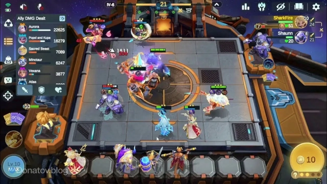 Геймплей Призывателей в Magic Chess: Go Go
