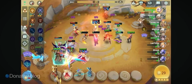 Геймплей Несущих рассвет в Magic Chess: Go Go