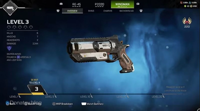 Пистолеты в Apex Legends