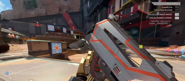 Реактивный скин на оружие L-Star в 26 сезоне Apex Legends