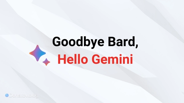 Gemini — прямой наследник Bard