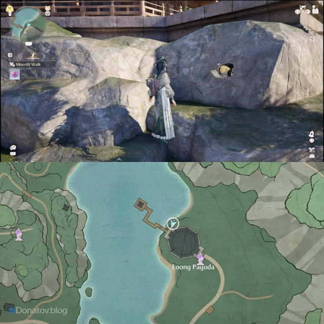 Местоположение Pavillion Painting в Infinity Nikki
