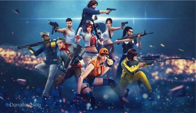 Free Fire коллаж
