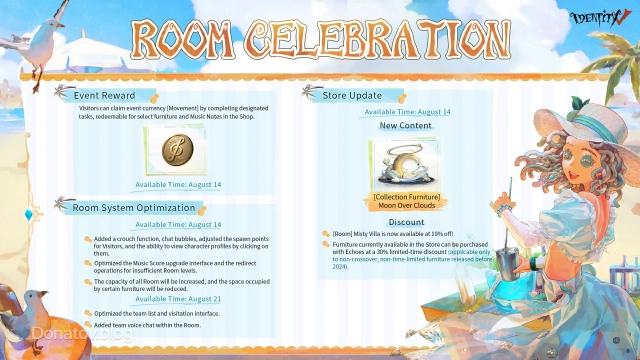 Room Celebration в Identity V