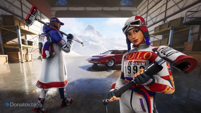 Коллаборация Fortnite и Polo Stadium